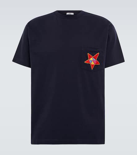 Embroidered cotton jersey T-shirt - Bode - Modalova