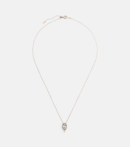 PersÃ©e Cancer 18kt gold necklace with diamonds - Persee - Modalova