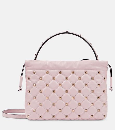 Embellished leather shoulder bag - Valentino Garavani - Modalova