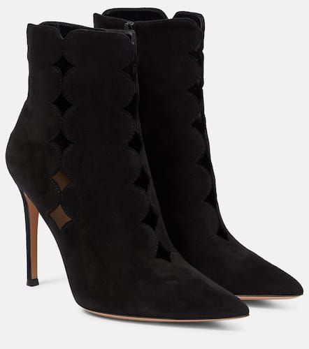 Gianvito Rossi Suede ankle boots - Gianvito Rossi - Modalova