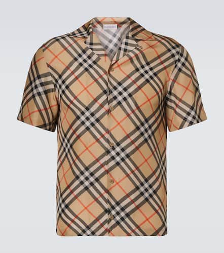 Burberry Burberry Check silk shirt - Burberry - Modalova