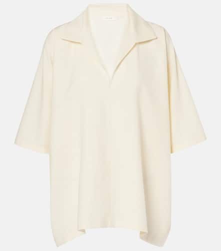 Wen wool, silk and linen top - The Row - Modalova