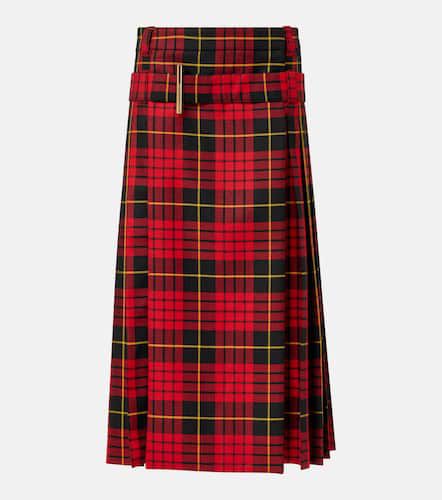 Alexander McQueen Kilt in lana - Alexander McQueen - Modalova