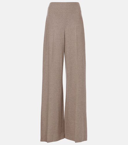 Isaiah wool and silk-blend straight pants - Ralph Lauren Collection - Modalova