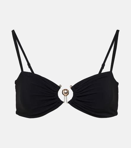 Ruched Prong bandeau bikini top - Christopher Esber - Modalova