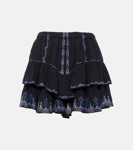 Jocadia embroidered cotton shorts - Marant Etoile - Modalova