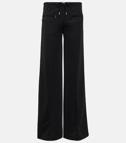 Interlock logo jersey track pants - Courreges - Modalova