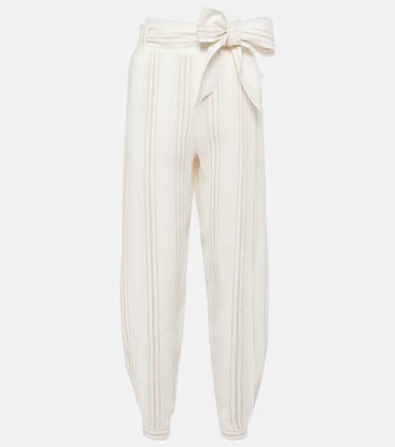 Gustel striped linen tapered pants - Loro Piana - Modalova