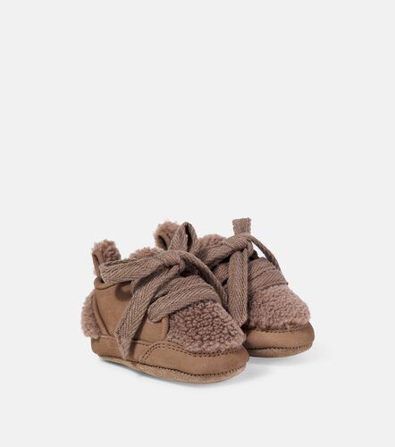 Bebé - zapatillas Semmi de piel con teddy - Donsje - Modalova