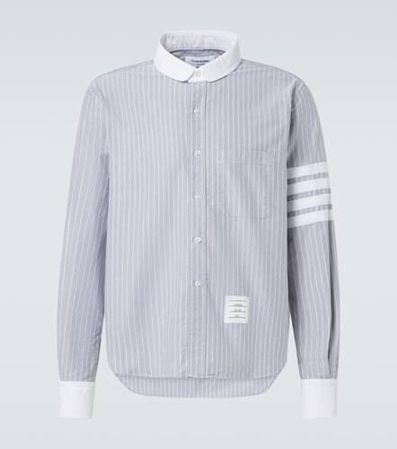 Bar pinstripe cotton shirt - Thom Browne - Modalova