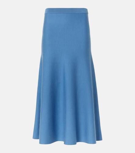 Freddie wool, cashmere, and silk midi skirt - Gabriela Hearst - Modalova