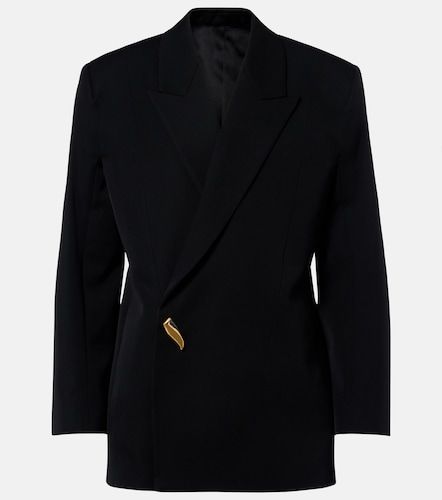 Double-breasted wool blazer - Bottega Veneta - Modalova