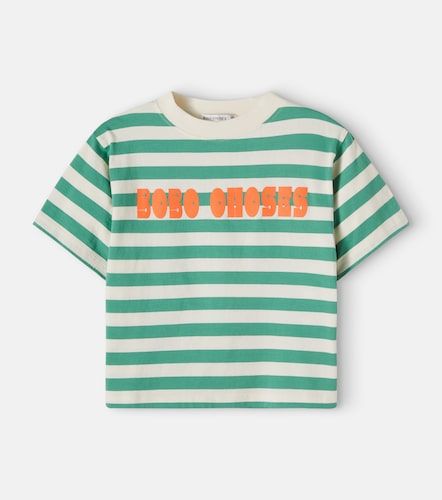 Camiseta de jersey de algodón a rayas - Bobo Choses - Modalova