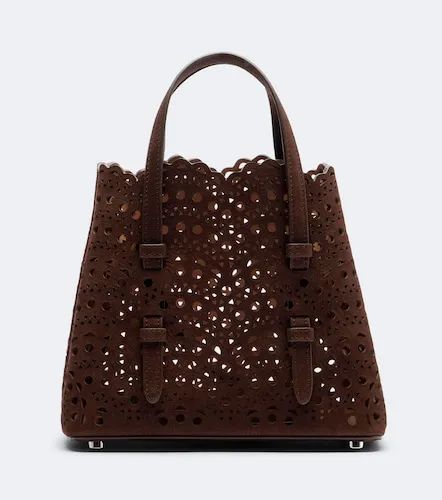 Mina 20 Vienne leather top-handle bag - Alaia - Modalova