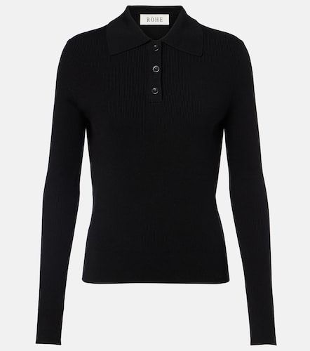 Róhe Polohemd aus Rippstrick - Rohe - Modalova