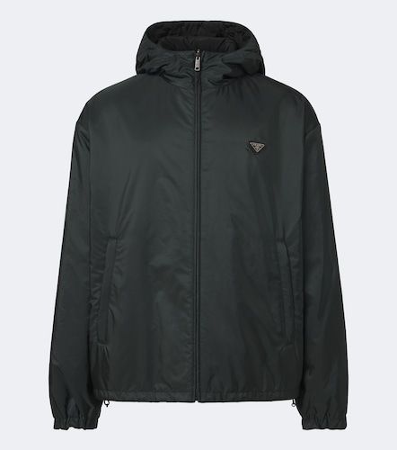 Prada Re-Nylon logo hooded jacket - Prada - Modalova