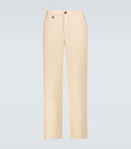 Linen and cotton chino pants - King & Tuckfield - Modalova