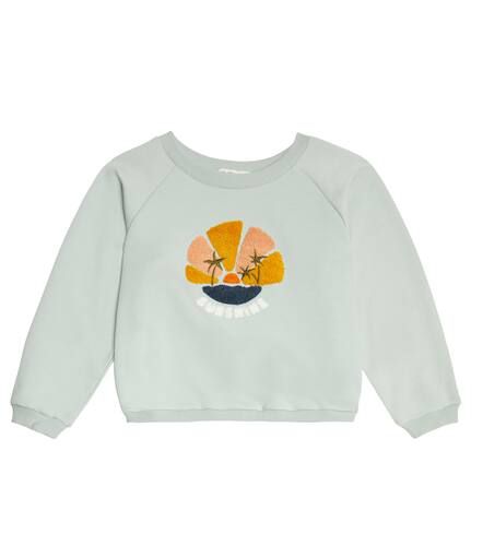 Samuel embroidered cotton sweatshirt - Louise Misha - Modalova