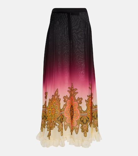 Etro Printed silk maxi skirt - Etro - Modalova