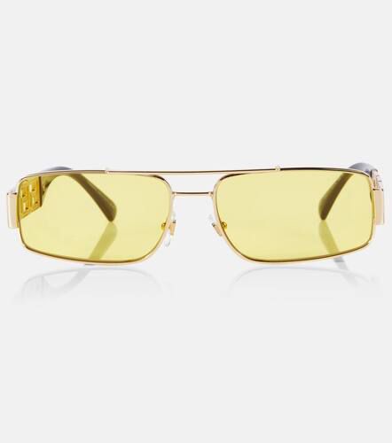 Versace Eckige Sonnenbrille Greca - Versace - Modalova