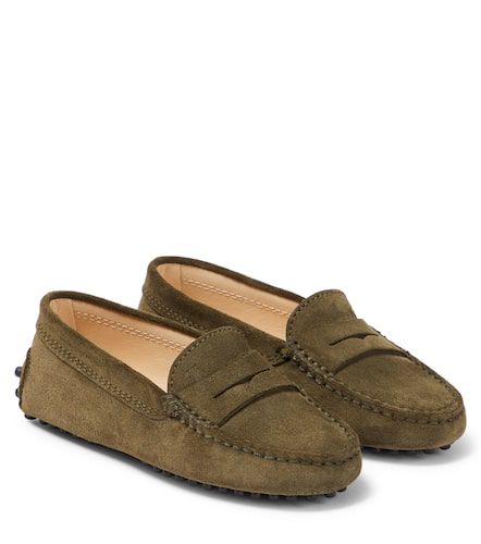 Tod's Junior Gommino suede loafers - Tod's Junior - Modalova