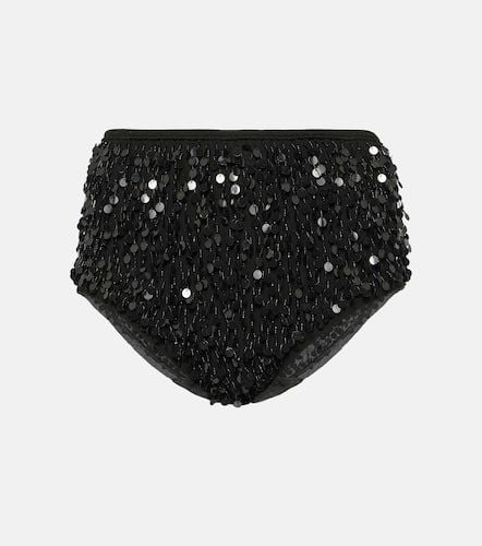 Sequined silk briefs - Maison Margiela - Modalova