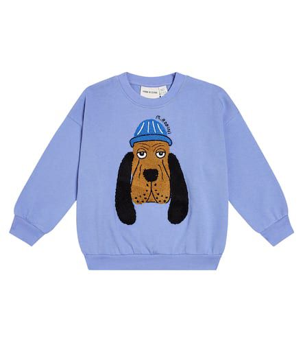 Bloodhound cotton chenille sweatshirt - Mini Rodini - Modalova