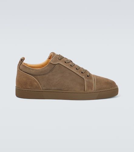 Louis Junior suede low-top sneakers - Christian Louboutin - Modalova