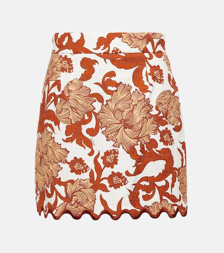 Baia floral cotton miniskirt - La DoubleJ - Modalova