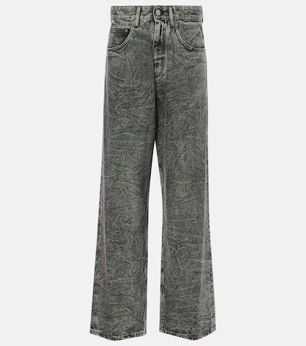 High-rise wide-leg jeans - MM6 Maison Margiela - Modalova