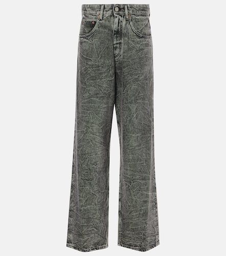 High-Rise Wide-Leg Jeans - MM6 Maison Margiela - Modalova