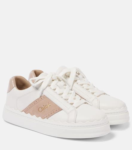 ChloÃ© Lauren leather sneakers - Chloe - Modalova