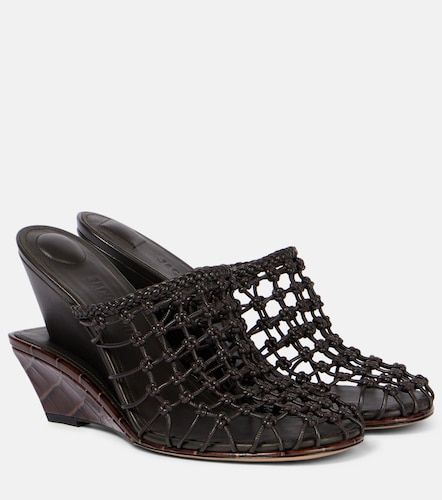 Jacquemus Mules Double 110 in pelle - Jacquemus - Modalova