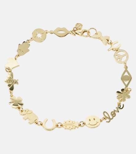 Small 14kt multi-icon bracelet - Sydney Evan - Modalova