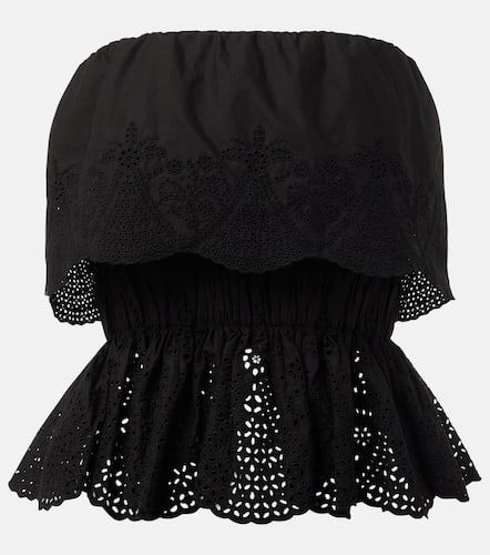 Posse Beryl peplum cotton top - Posse - Modalova