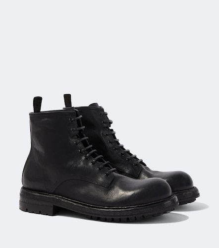 DG leather combat boots - Dolce&Gabbana - Modalova