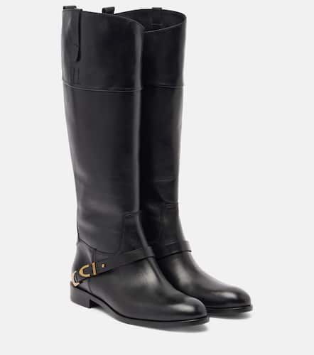 Charlie leather knee-high boots - Golden Goose - Modalova