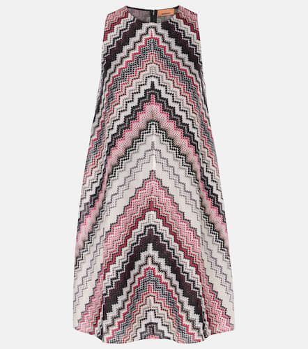 Missoni Zig Zag metallic minidress - Missoni - Modalova