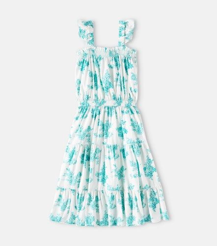 Vestido escalonado Mavy de algodón floral - C'era Una Volta - Modalova