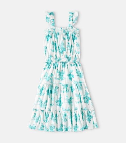 Vestido Mavy de algodón floral a capas - C'era Una Volta - Modalova