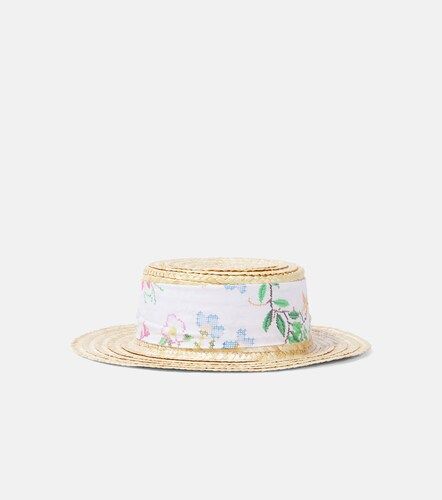 Patachou Sombrero de paja con cinta - Patachou - Modalova
