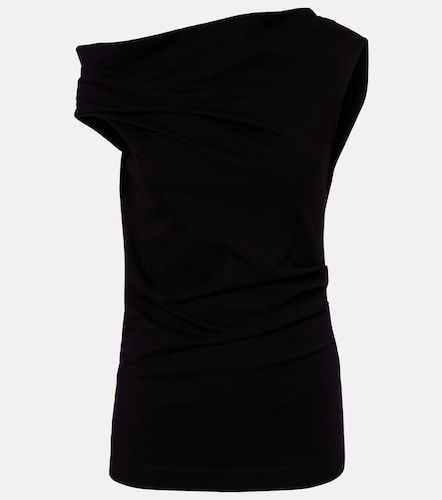 Asymmetric cotton top - Dries Van Noten - Modalova