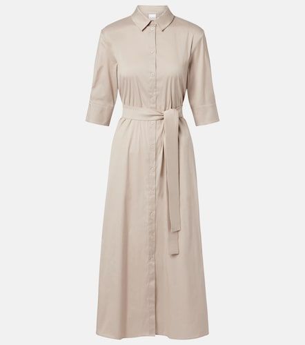 Hemdblusenkleid Cognac aus einem Baumwollgemisch - Max Mara - Modalova