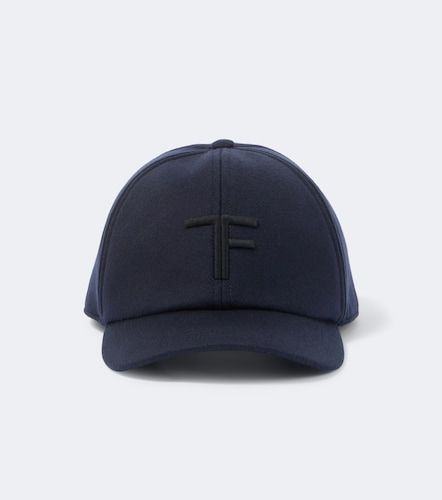 Tom Ford Gorra de cachemir con logo - Tom Ford - Modalova