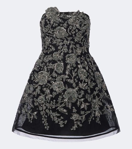Abito bustier floreale - Carolina Herrera - Modalova