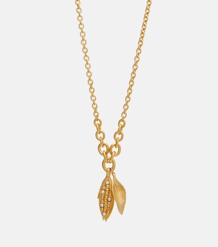 Chloé Collana a catena con perle bijoux - Chloe - Modalova
