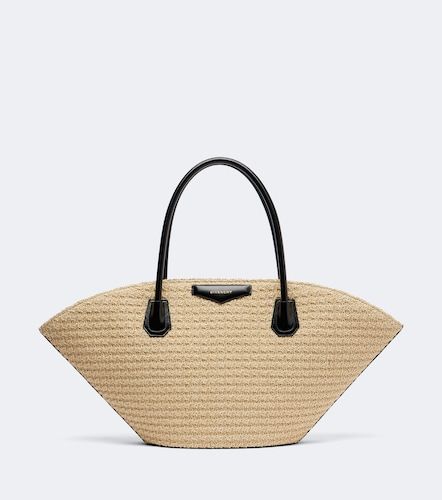 Bolso cesta Antigona Small de efecto rafia - Givenchy - Modalova