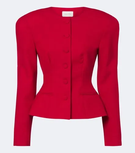 Virgin wool peplum jacket - Magda Butrym - Modalova