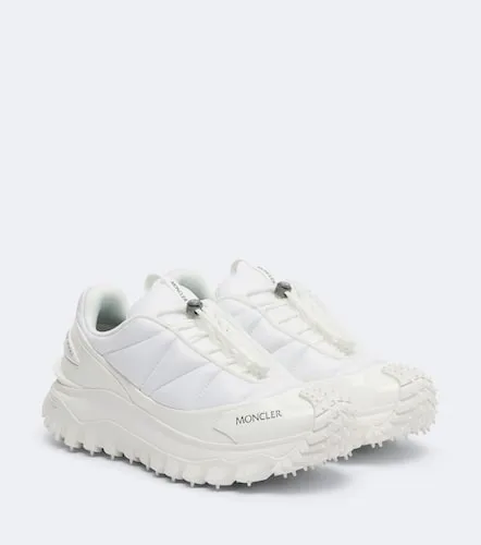 Trailgrip Puffer leather-trimmed sneakers - Moncler - Modalova