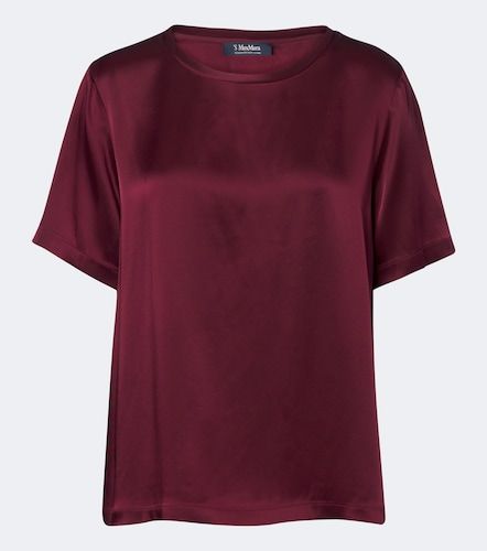 S Max Mara Camiseta de satén - 'S Max Mara - Modalova